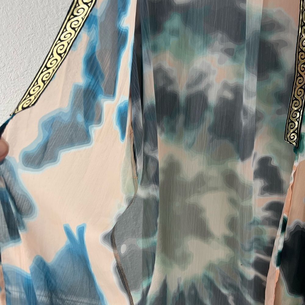 Suki So Tie Dye Kimono Topper - Picture 6 of 10
